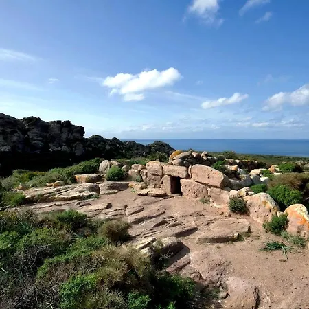 Seafront In Cala Di Seta Privatebeach & Bbq Calasetta